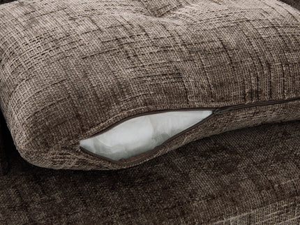 Modern Swivel Barrel Chair With Dual-Layer Cushion