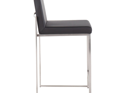 Fuji - Contemporary High Back Counter Stool, Functional Design