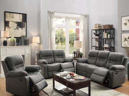 Modern Style Living Room Set With Pillow Arms