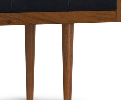 Anya - Ottoman Bench - Black