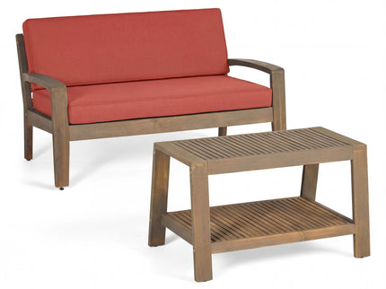 2 Piece Conversation Set, Loveseat & Coffee Table