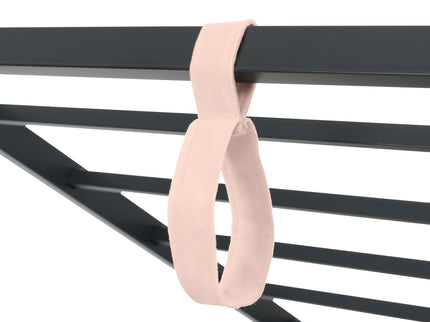 Upholstered Daybed With Metal Slatted Base