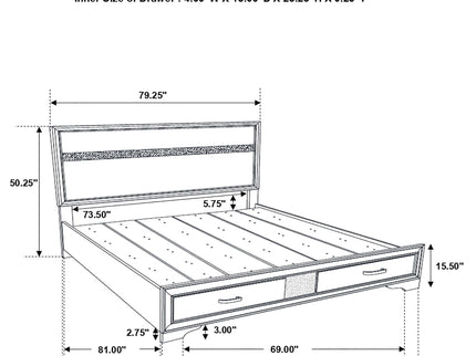 Annie - 4 Piece Bedroom Set