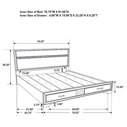 Annie - 4 Piece Bedroom Set