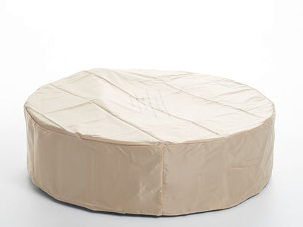 Modern Lightweight Concrete Outdoor Circular Fire Pit 50, 000 Btu