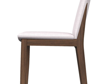 Laura - Mid-Century Modern Solid Wood Dining Chair (Set of 2)