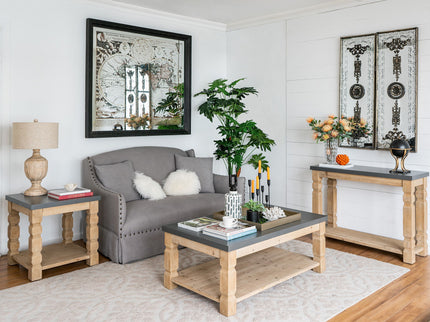 Rustic And Modern Console Table