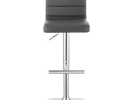 Adjustable Bar Stool (Set of 2) - Gray