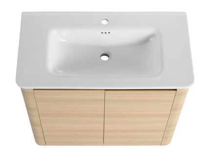 Freestanding Bathroom Vanity With Sink & 2 Soft Close Doors