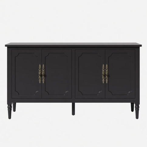 Vintage Buffet Cabinet With Adjustable Shelves