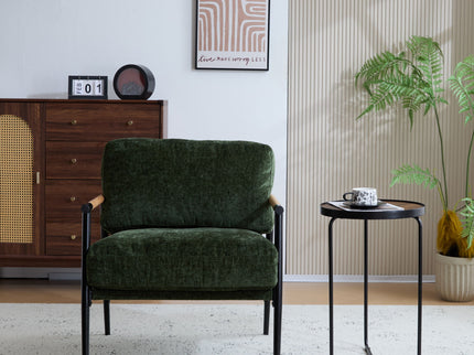 Modern Accent Chair With Cushions, Cozy Seating