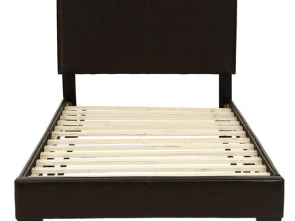 Upholstered Bed With Adjustable Headboard