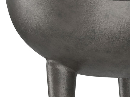 Otto - Cast Aluminum Side Table - Black