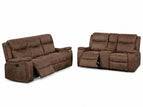 Dark Brown / 2 Pc. Sofa, Loveseat