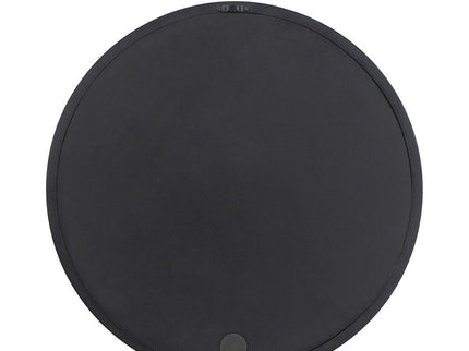 Circle Wall Mirror With Wooden Frame, Wall Mirror For Living Room