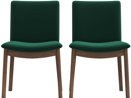 Laura - Mid-Century Modern Solid Wood Dining Chair (Set of 2)