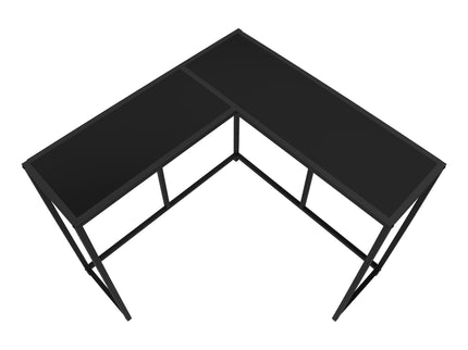 Corner Accent Console Table For Entryway, Contemporary & Modern - Black