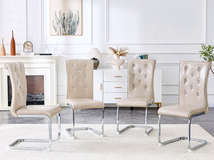 Elegant Design Upholstered Dining Chairs
