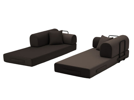 Convertible Sleeper Sofa Bed, Floor Lounge Couch For Living Room