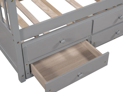 Twin Size Daybed With Trundle And Drawers