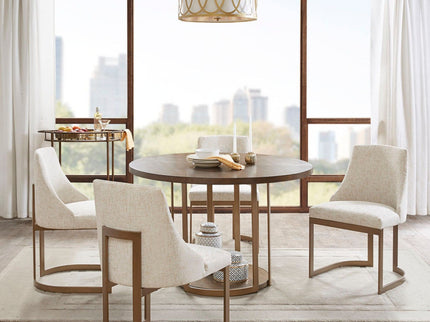 Contemporary Modern Accent Dining Chairs (Set of 2)