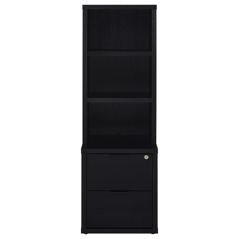 Geary - 3 Piece Wall Unit Bookcase Set With USB Storage
