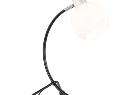 Eileen - Contemporary Task Lamp - Black / White