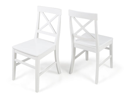 Plethora - Dining Chair With X Shaped Back (Set of 2)
