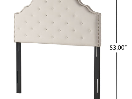 Charismatic - Size Headboard With Button Tufting And Nailhead Trim