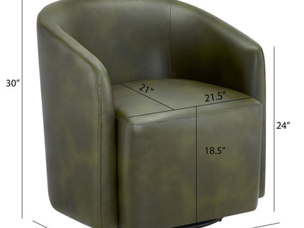 Ardena - Modern Swivel Barrel Chair