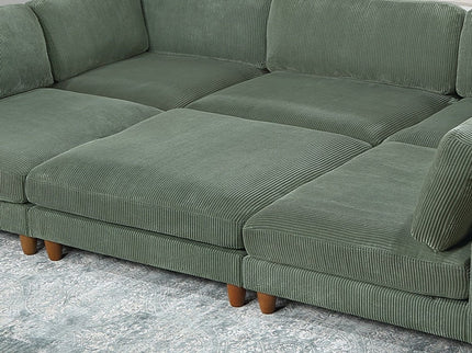 Armless Chair For Living Room - Sage