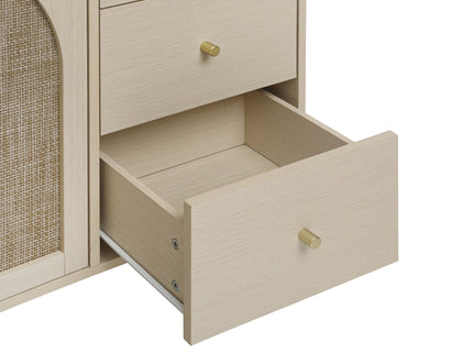 2 Door 3 Drawer Cabinet, Adjustable Storage System