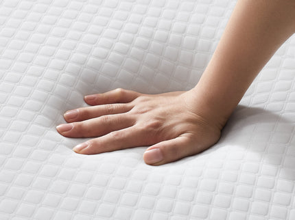 5" Medium Firm Memory Foam Mattress - White - Twin Size