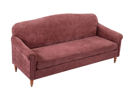 Loveseat Sofa, 2 Seater Couch With Rolled Arms