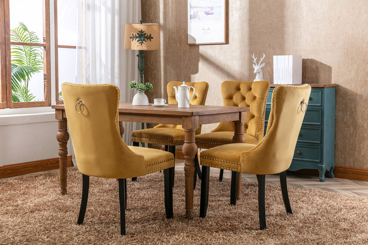 Nikki - High-End Tufted Dining Chair (Set of 2)