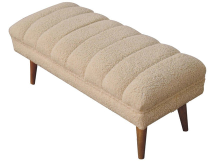 Puffer Bench - Beige