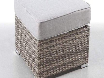 Stylish Outdoor Ottoman With Cushion For Comfort