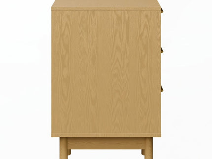 Fluted 3 Drawer Dresser