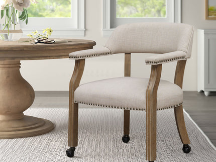 Monroe - Dining And Game Chair - Beige