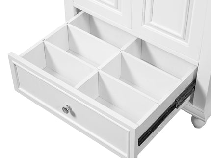 Modern Bathroom Vanity With Sink, Cabinet With Drawer And Dividers, Rectangular Storage Unit