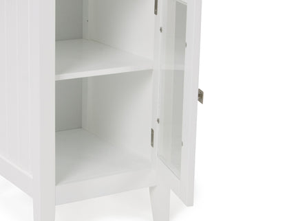 Acadian - Bath Storage Tower - Pure White