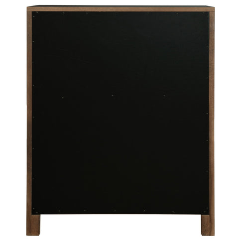 Verona - 5 Drawer Chest With - Walnut