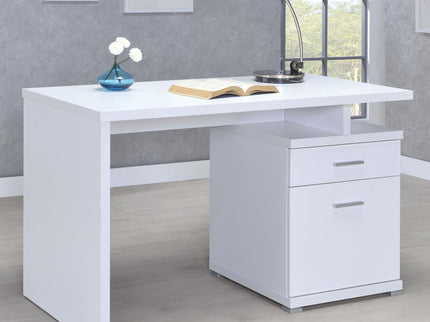 2 Drawer Reversible Office Desk With Modular Design
