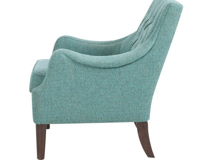 Qwen - Button Tufted Accent Chair With - Teal