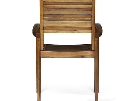Outdoor Dining Chair, Stacking Design For Patio