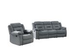 Dark Gray / 2 Pc. Sofa, Chair