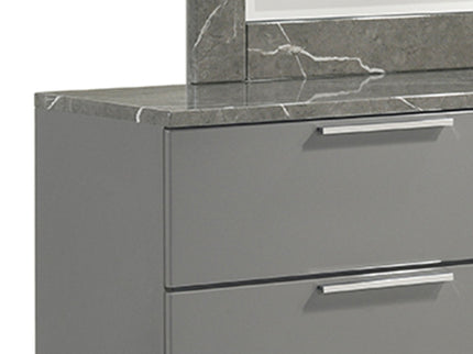 Elara - Dresser With Spacious Drawers - Gray