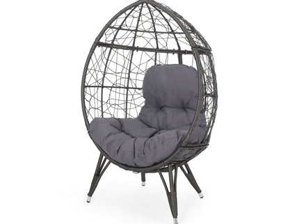 Cosmos - Round Hammered Iron Teardrop Chair