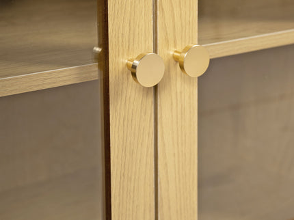 Modern Sideboard Cabinet With 1 Drawer And 2 Arched Doors