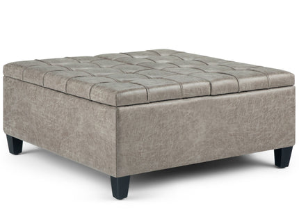 Harrison - Upholstered Coffee Table Storage Ottoman